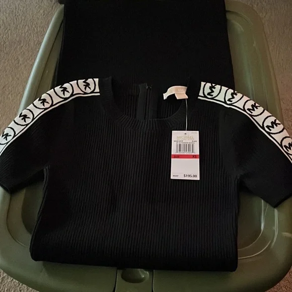 NEW MICHAEL MICHAEL KORS MIDI DRESS. - Picture 5 of 5